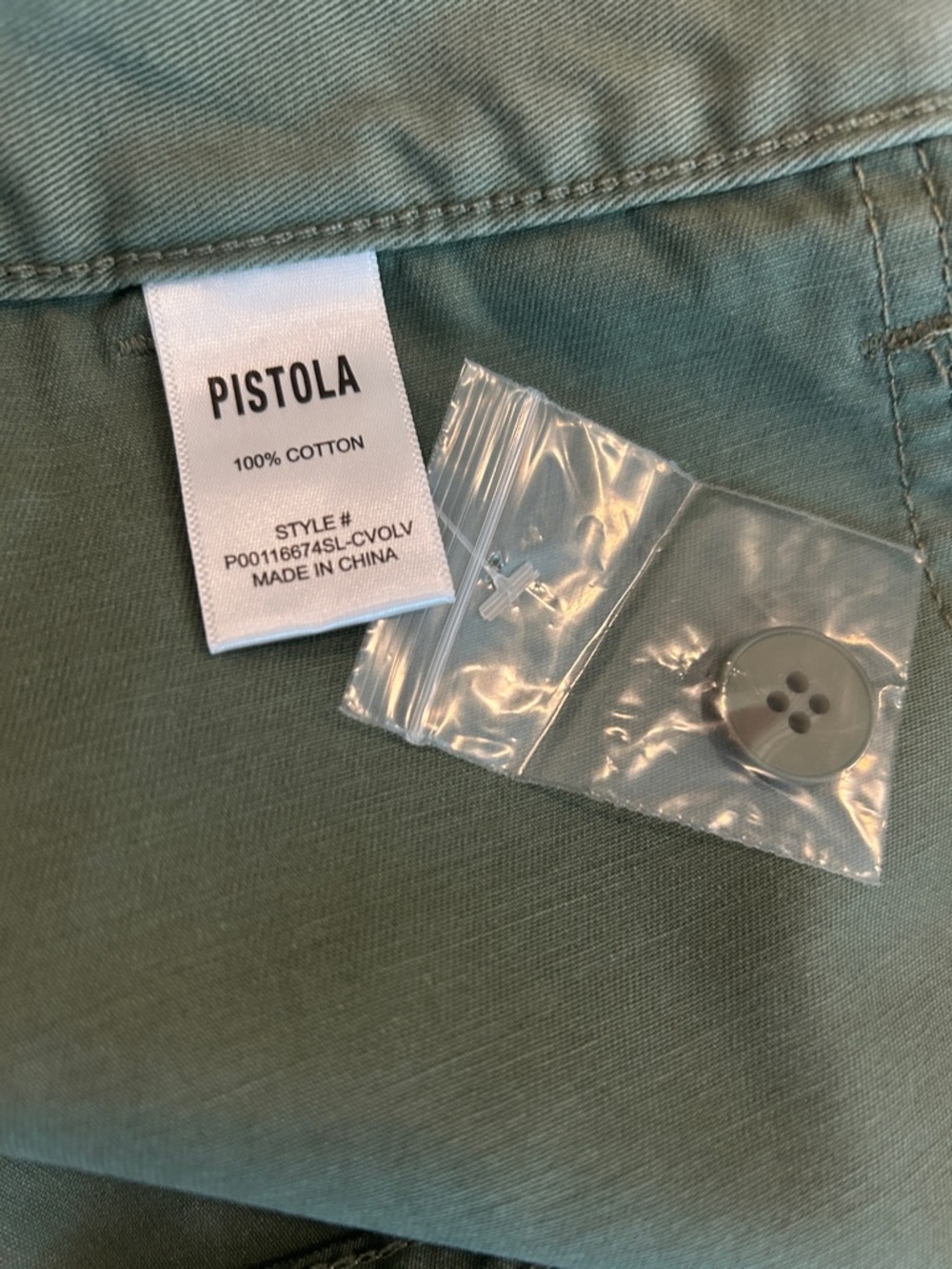 PISTOLA Aiden Pants in Calvary Olive - Picture 14 of 15